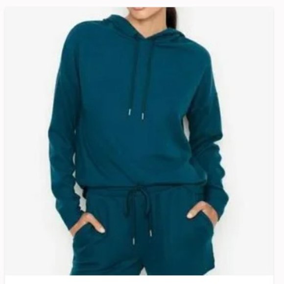 Victoria's Secret Other - Victoria's Secret Glow Waffle Hoodie and Short Set